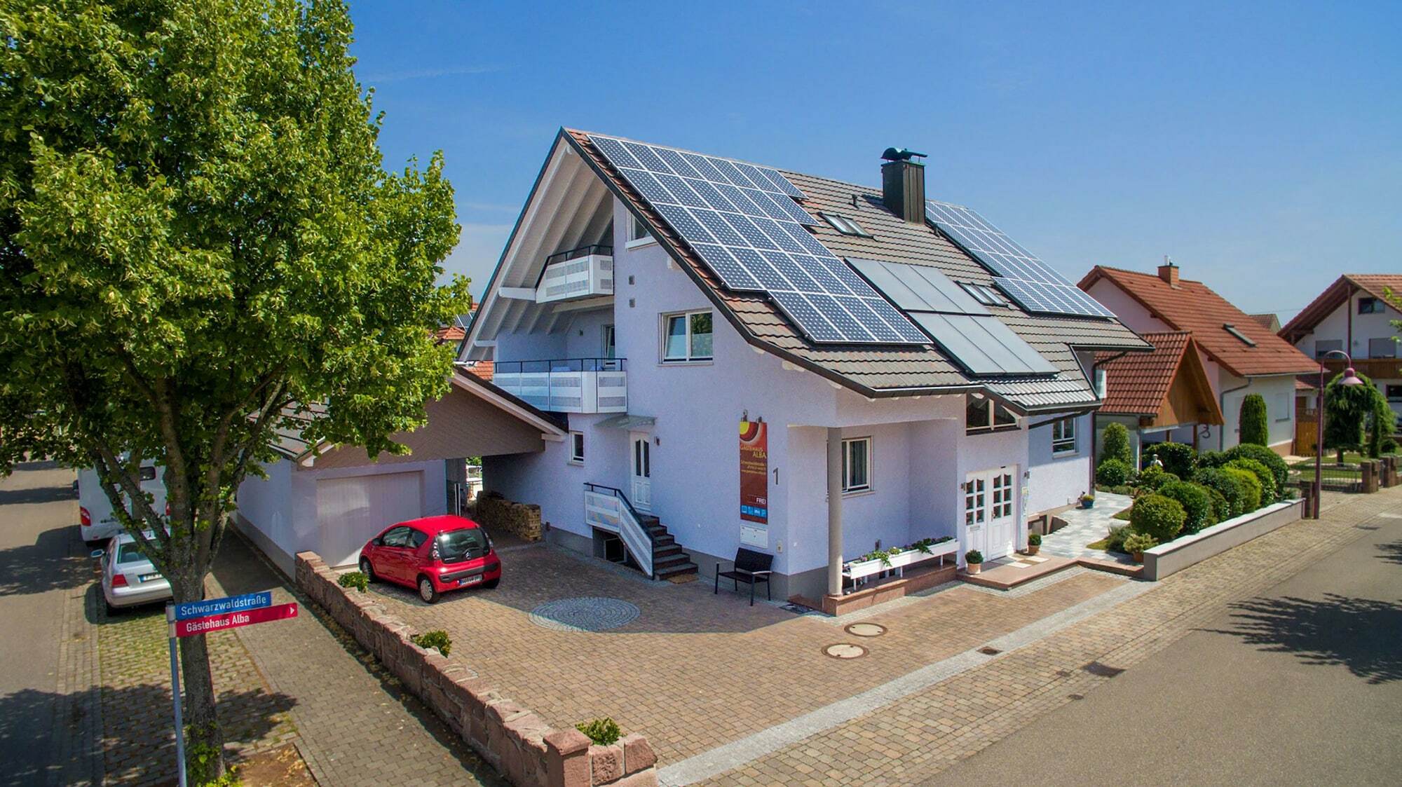 Gästehaus ALBA - Sie bekommen garantiert Eintrittskarten für den EuropaPark und für Rulantica über uns, zusätzlich zum limitierten Kontingent Rust Exterior foto